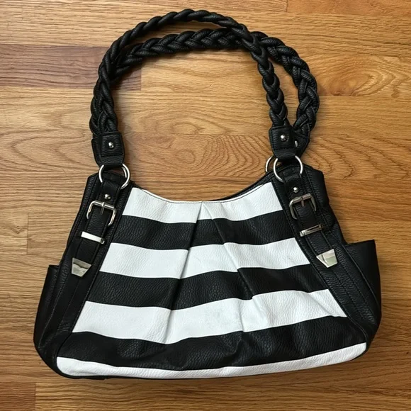 APT 9 Brady Pleated Shopper Shoulder Bag - Picture 1 of 6